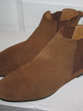 Zaraman Brown Suede Chelsea Boots Men's Size 11
